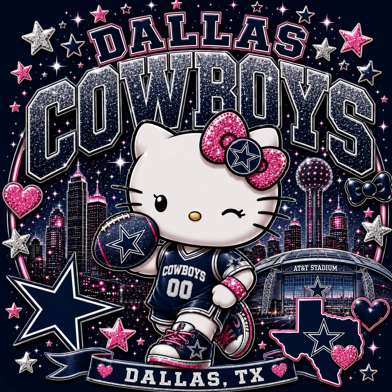 You Pick The Team|Hello Kitty Sports Tee