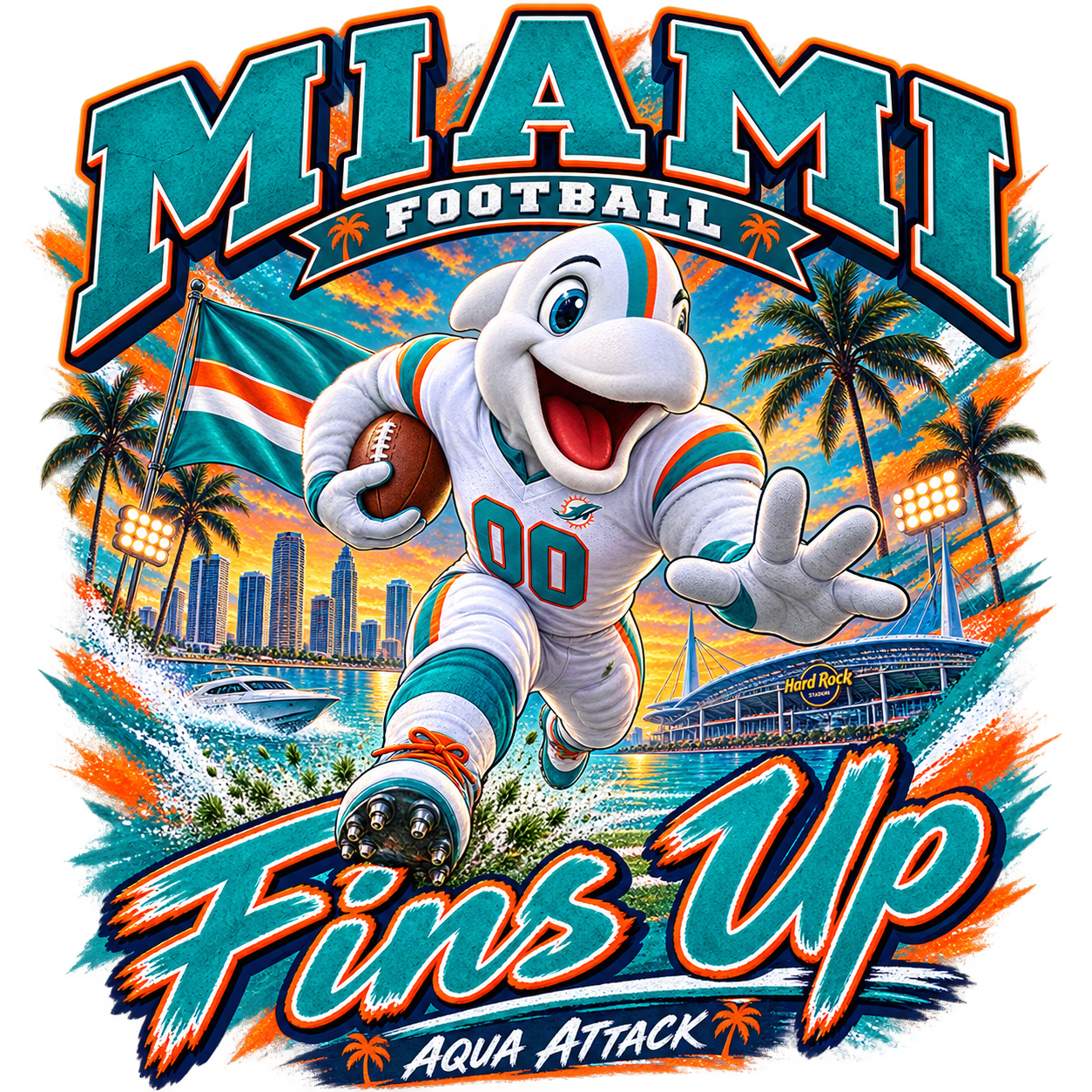 Custom Football Team Mascot Design| You Choose The Team