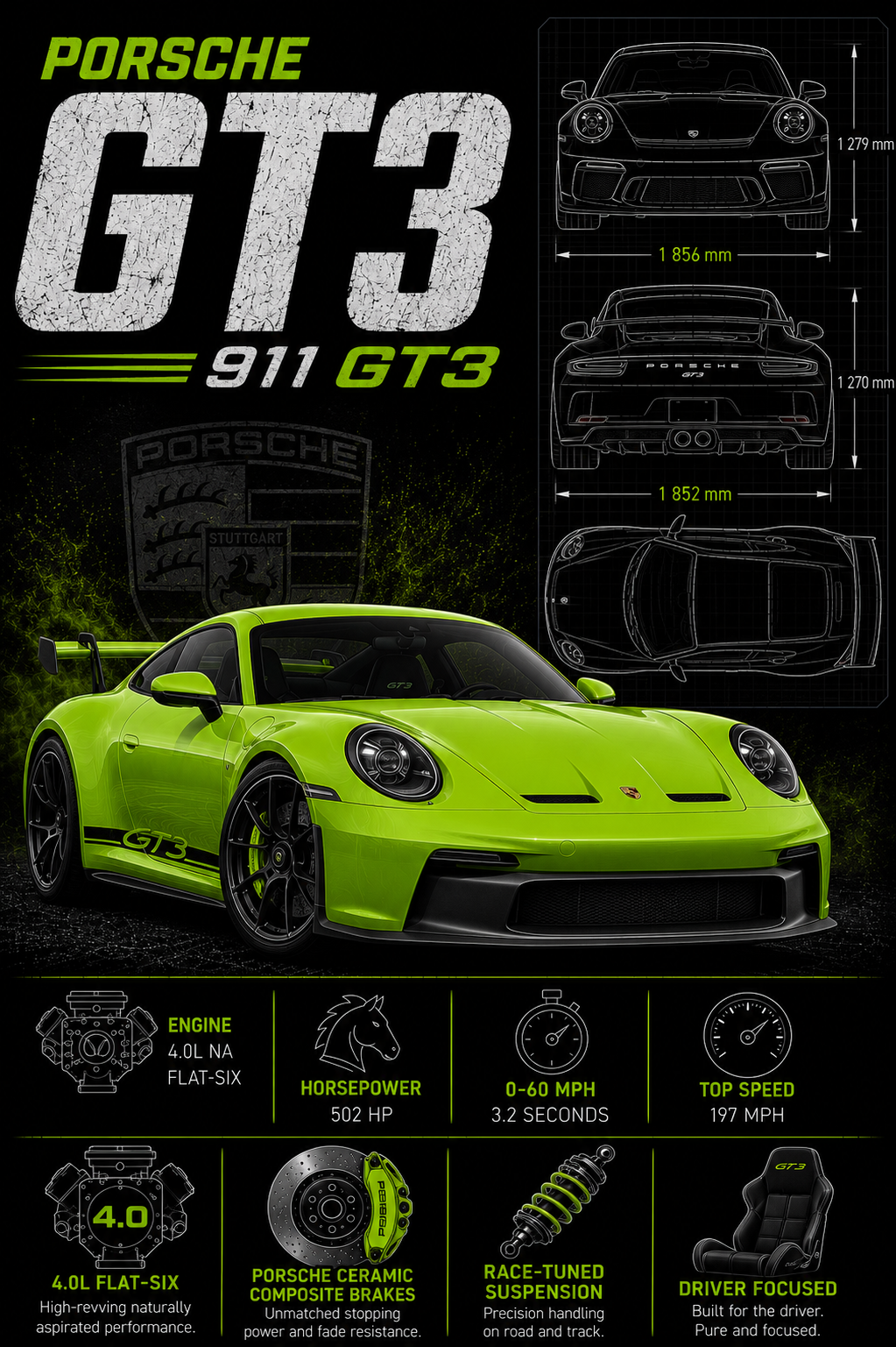 Custom Car/Truck Shirt|You Choose Make And Model|Chest Design With Large Back Graphic