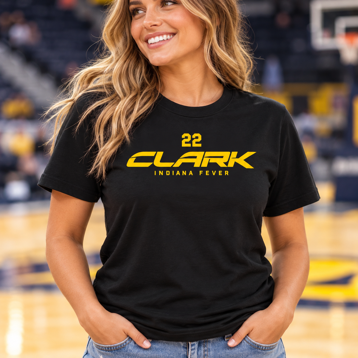 Indiana Fever – Caitlin Clark – CC22 Graphic T-Shirt model lifestyle main photo